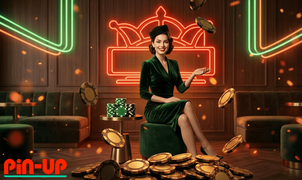 Pin Up Casino Ambiance Rétro